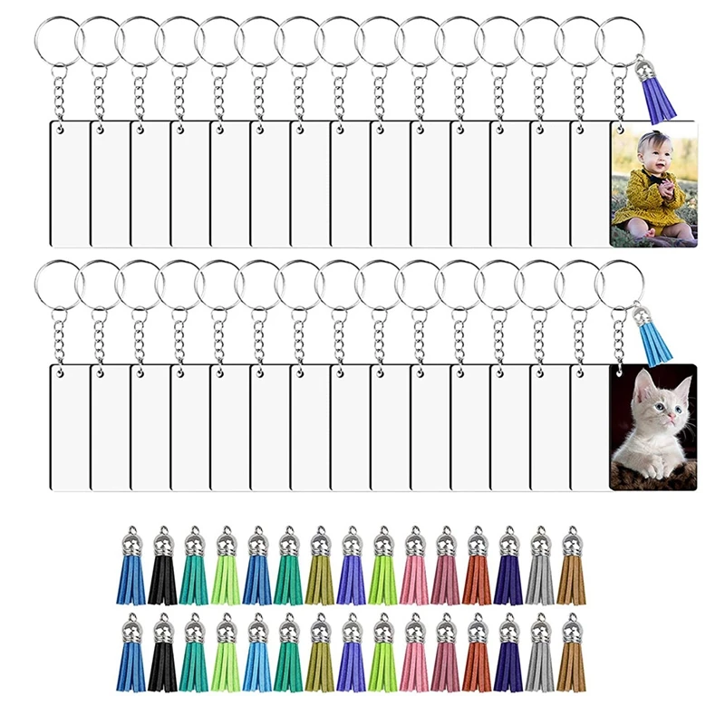 30 Sets Acrylic Keychain Blanks Acrylic Key Ring Circles Blanks Clear Round Discs Ornaments With Hole
30 Sets Acrylic Keychain Blanks Acrylic Key Ring Circles Blanks Clear Round Discs Ornaments With Hole