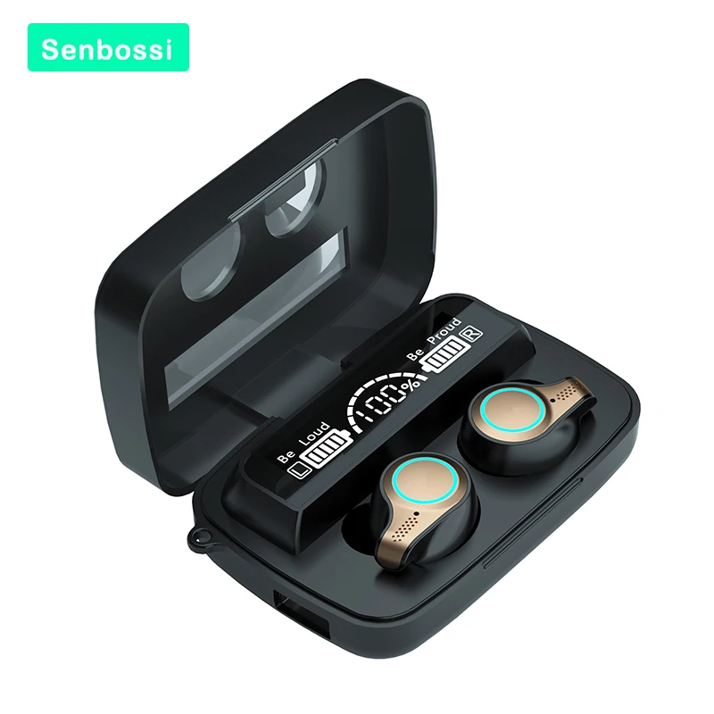 Беспроводные Bluetooth наушники Senbossi Tws, стерео музыкальные наушники, спортивные водонепроницаемые наушники, Bluetooth гарнитура
Беспроводные Bluetooth наушники Senbossi Tws, стерео музыкальные наушники, спортивные водонепроницаемые наушники, Bluetooth гарнитура