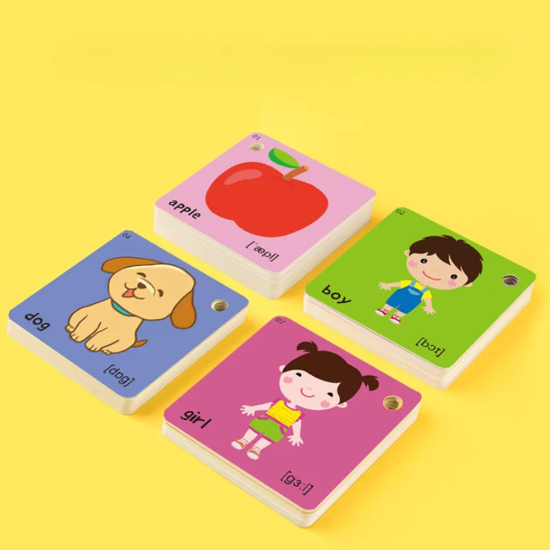 Cartoon English Learning Flash Card for Baby Montessori Cognition Animal Food Letter Kids Learning Educational Toys
Cartoon English Learning Flash Card for Baby Montessori Cognition Animal Food Letter Kids Learning Educational Toys