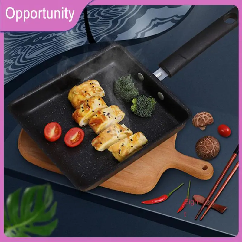 Black Solid Wood Handle Square Pan Iron Fry Egg Pan Breakfast Make Kitchen Pot Kitchen Accessories Japanese Style Non-stick Pan
Black Solid Wood Handle Square Pan Iron Fry Egg Pan Breakfast Make Kitchen Pot Kitchen Accessories Japanese Style Non-stick Pan