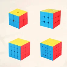 Cube Puzzle Professional 2x2 3x3 4x4 5x5 Smooth Magic Cubes Stickerless Puzzles Speed Cube Gift Children Early Education Toys