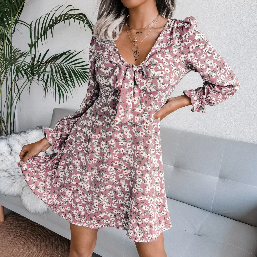 Dresses Women's Dress Chiffon Dress Floral Dress Women's Clothing Summer 2023 Lace Up Beach Dresses Bow Dress for Women Summer
Dresses Women's Dress Chiffon Dress Floral Dress Women's Clothing Summer 2023 Lace Up Beach Dresses Bow Dress for Women Summer