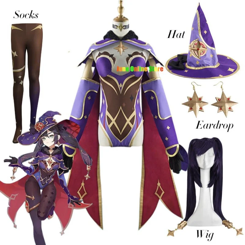 Game Genshin Impact Mona Megistus Astral Reflection Cosplay Costume Special Cute Enigmatic Astrologer
Game Genshin Impact Mona Megistus Astral Reflection Cosplay Costume Special Cute Enigmatic Astrologer