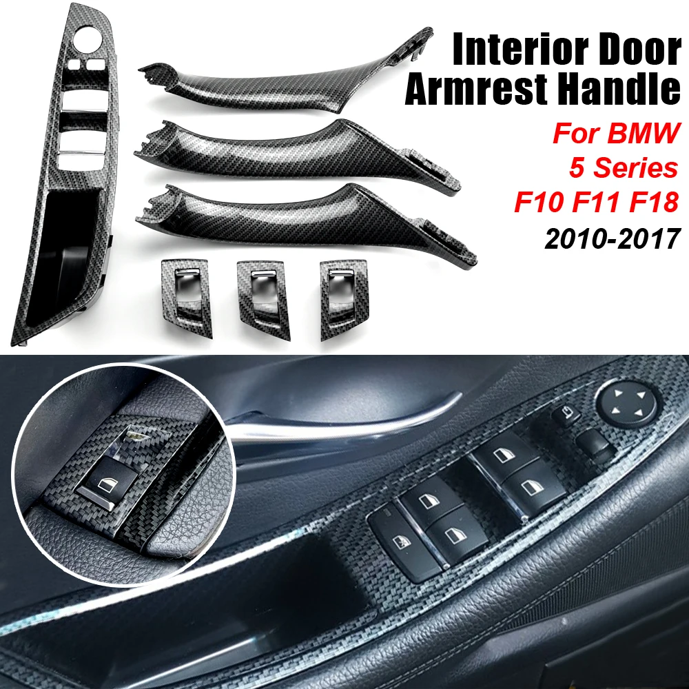 Quality Interior Front Door Armrest Panel Trim Pull Handle Set Replacement For BMW 5 Series F10 F11 F18 520i 523i 525i 528i 535i
Quality Interior Front Door Armrest Panel Trim Pull Handle Set Replacement For BMW 5 Series F10 F11 F18 520i 523i 525i 528i 535i