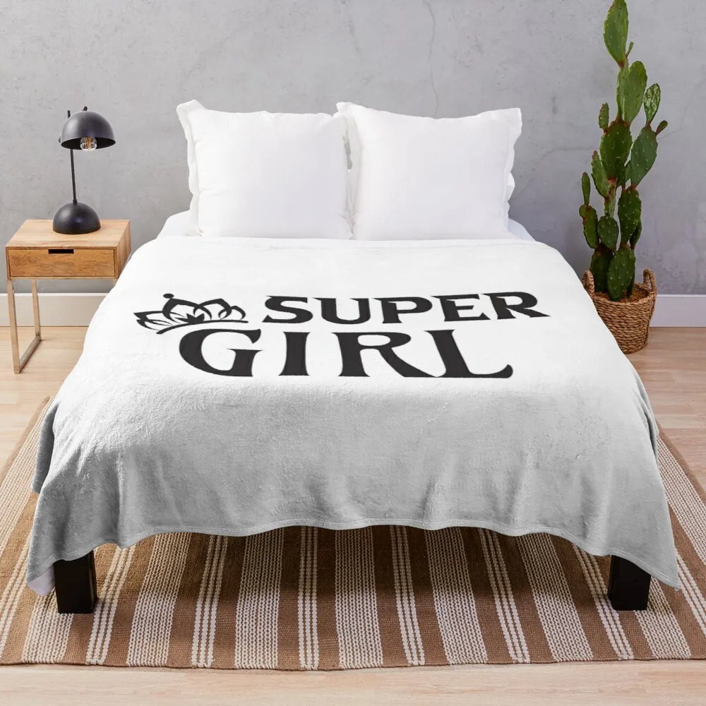 SUPER GIRL Soft Flannel Sherpa Sherpa Summer Covering Blanket Throw for adult Children Kids on Bed Sofa Couch
SUPER GIRL Soft Flannel Sherpa Sherpa Summer Covering Blanket Throw for adult Children Kids on Bed Sofa Couch