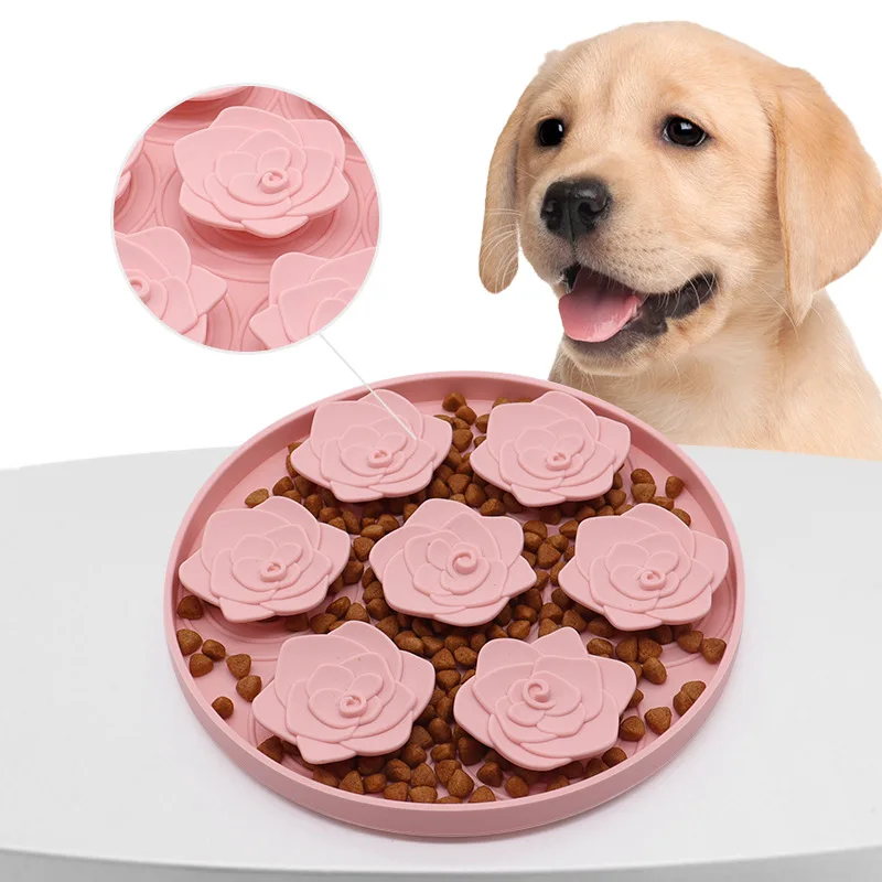Dog Licking Pad Circular Pet Slow Food Pad Silicone Suction Cup Dog Sniffing Pad Cat Slow Food Feeding Basin Supplies Meal Pad
Dog Licking Pad Circular Pet Slow Food Pad Silicone Suction Cup Dog Sniffing Pad Cat Slow Food Feeding Basin Supplies Meal Pad