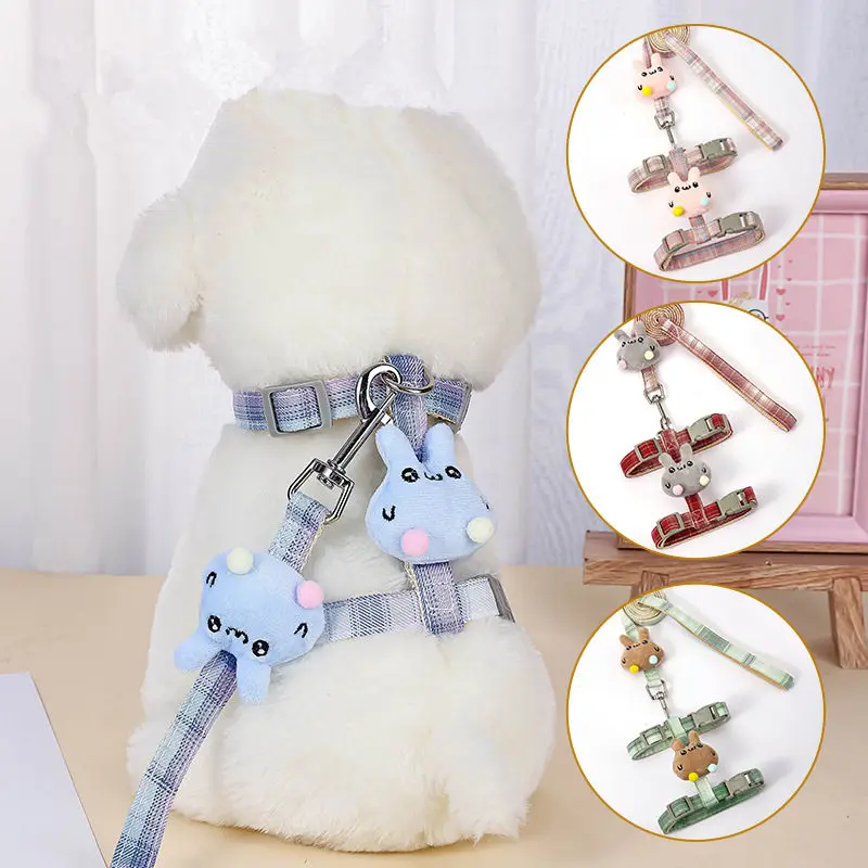 Cute Dog Harness for Small Dogs Cats Adjustable Kitten Collar Pet Harness with Leash Set Plaid Chest Vest Leash Dog Accessories
Cute Dog Harness for Small Dogs Cats Adjustable Kitten Collar Pet Harness with Leash Set Plaid Chest Vest Leash Dog Accessories