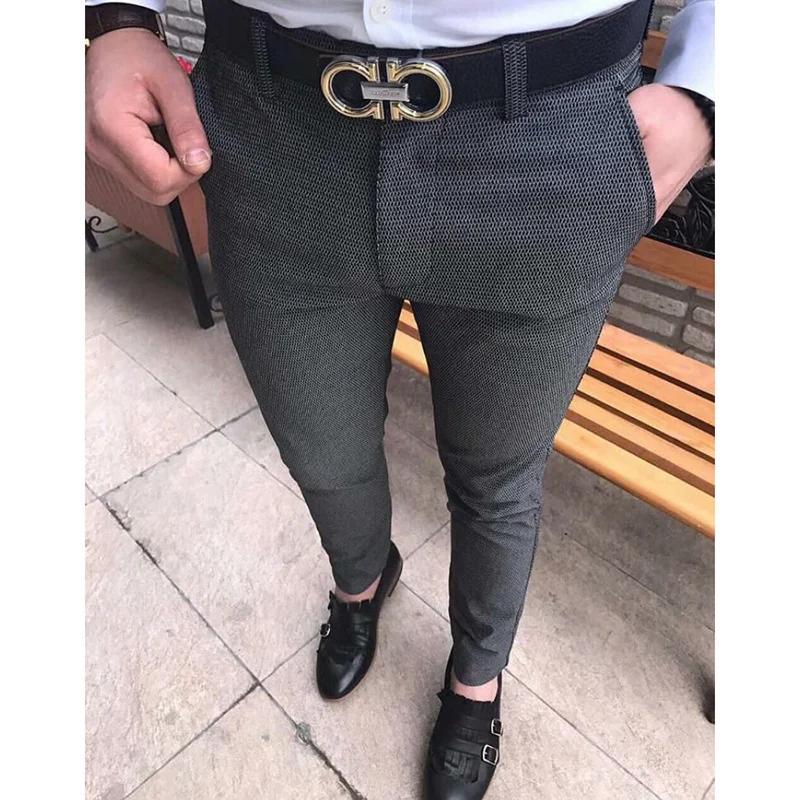 2023 Men's Fashion Casual Pants Social Business Slim Fit Tight Long Trousers Elasticity Formal Office Suit Dress Streetwear Clot
2023 Men's Fashion Casual Pants Social Business Slim Fit Tight Long Trousers Elasticity Formal Office Suit Dress Streetwear Clot