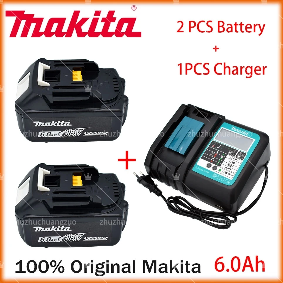 100% Original Makita 6.0Ah 18V Li-ion Battery Charger DC18RF BL1840 BL1830 BL1430BL1440 DC18RC Charging Tool With USB Port
100% Original Makita 6.0Ah 18V Li-ion Battery Charger DC18RF BL1840 BL1830 BL1430BL1440 DC18RC Charging Tool With USB Port