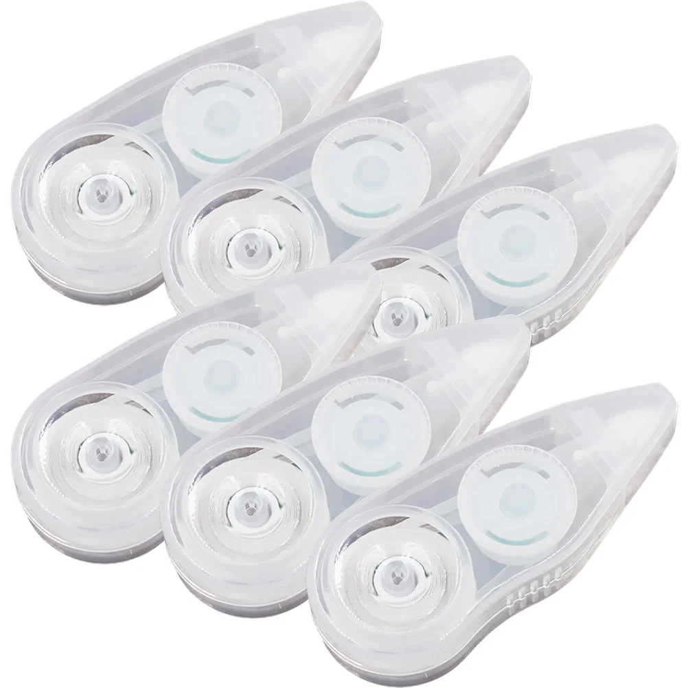 Tape Correction White Out Eraser Pen Roller Portable Corrected Liquid Office Whiper Students Practical Adhesive Tapes Decorative
Tape Correction White Out Eraser Pen Roller Portable Corrected Liquid Office Whiper Students Practical Adhesive Tapes Decorative
