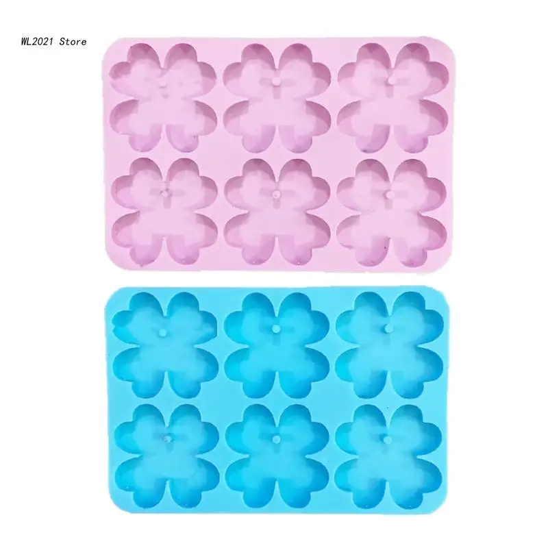 Прозрачная эпоксидная форма «сделай сам», форма для бирки сережек, подвеска, форма в виде четырехлистного клевера
Прозрачная эпоксидная форма «сделай сам», форма для бирки сережек, подвеска, форма в виде четырехлистного клевера