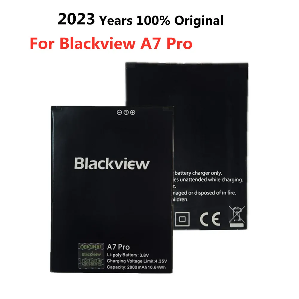 

2023 New High Quality 2800mAh Blackview Mobile Phone Battery For Blackview A7 Pro A7Pro Replacement Battery Bateria Batteries