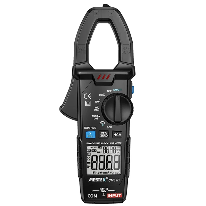 Цифровой зажим MESTEK CM83D, 600 в, а, AC/DC, Бесконтактный индикатор напряжения, Бесконтактный индикатор напряжения, Автоматический диапазон, карман...
Цифровой зажим MESTEK CM83D, 600 в, а, AC/DC, Бесконтактный индикатор напряжения, Бесконтактный индикатор напряжения, Автоматический диапазон, карман...