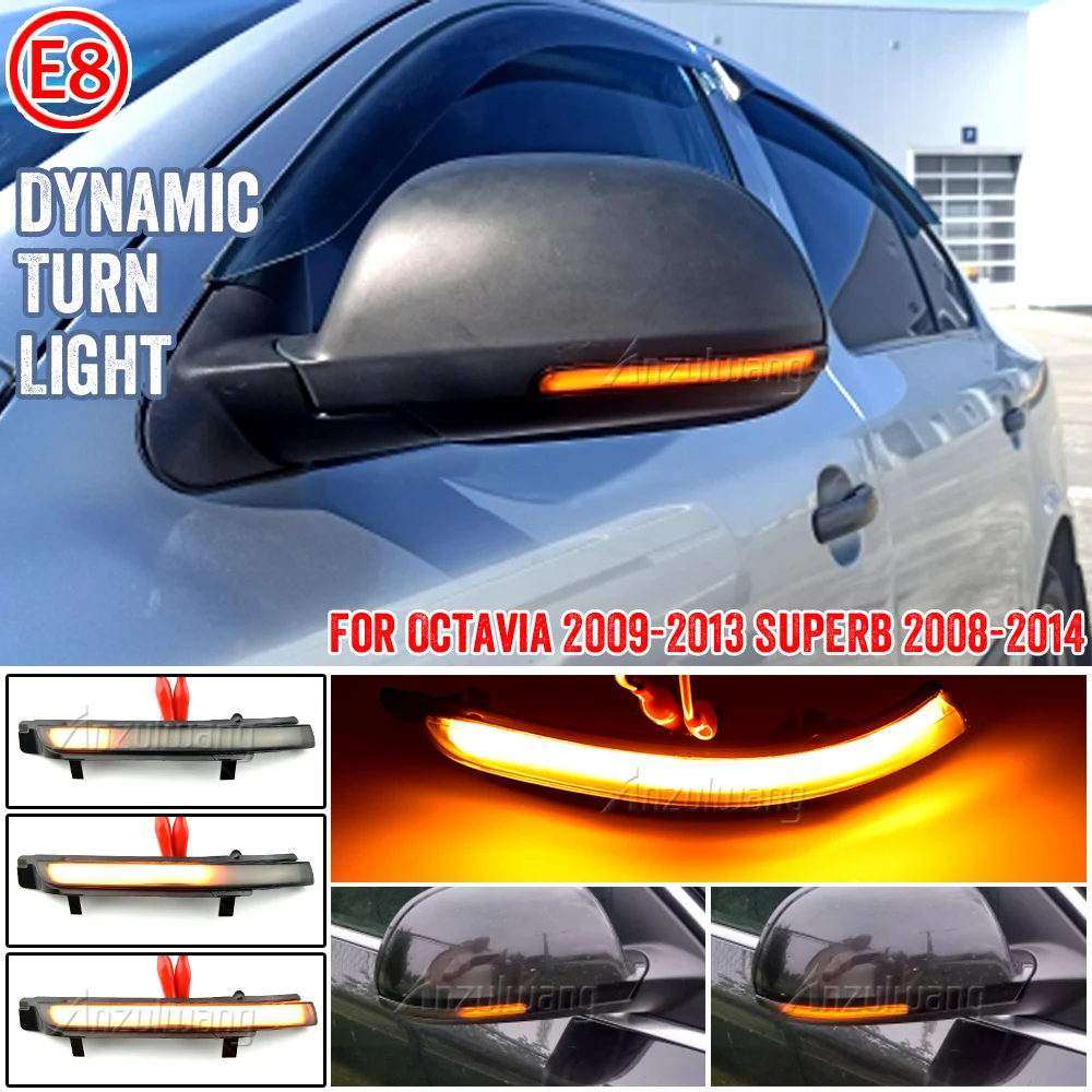 2 pieces For Skoda Octavia 2009-2013 SUPERB 2008-2014 Dynamic LED Turn Signal Blinker Mirror flasher Light
2 pieces For Skoda Octavia 2009-2013 SUPERB 2008-2014 Dynamic LED Turn Signal Blinker Mirror flasher Light