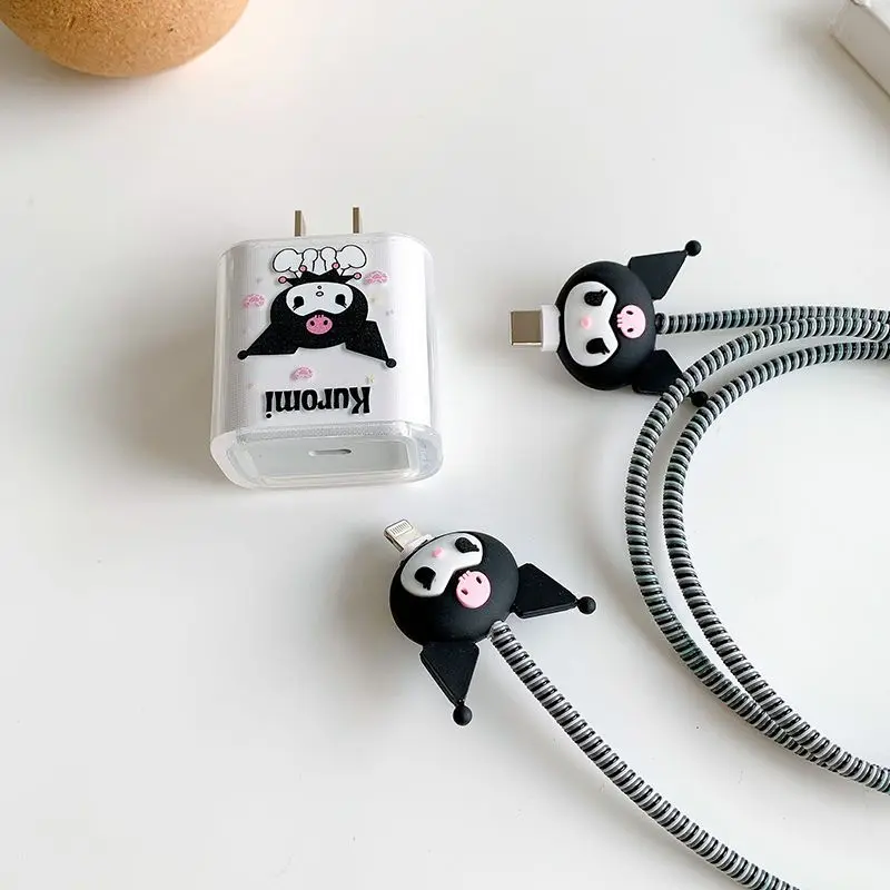 Sanrio Kawaii Kuromi My Melody Data Cable Cover Cute Cartoon Cinnamoroll Transparent Soft Shell Charging Cable Protection Rope
Sanrio Kawaii Kuromi My Melody Data Cable Cover Cute Cartoon Cinnamoroll Transparent Soft Shell Charging Cable Protection Rope