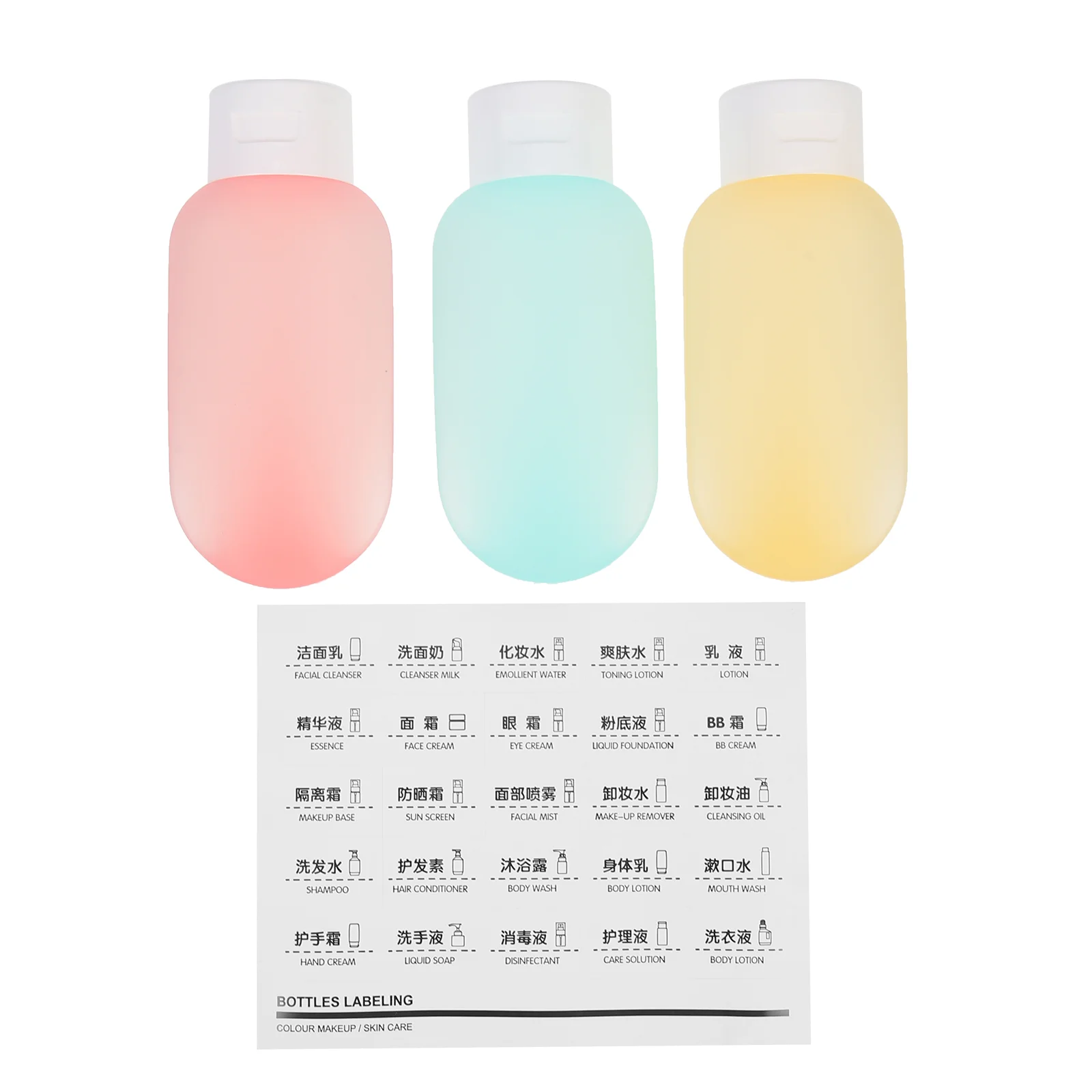 Bottle Travel Bottles Containers Lotion Dispenser Shampoo Hand Refillable Silicone Shower Soap Cream Size Squeeze Empty Body
Bottle Travel Bottles Containers Lotion Dispenser Shampoo Hand Refillable Silicone Shower Soap Cream Size Squeeze Empty Body