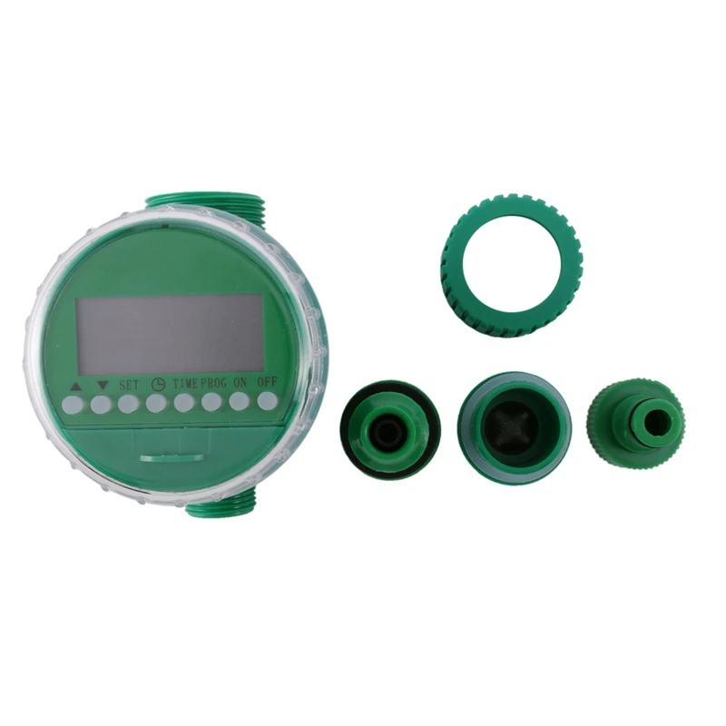 Automatic Irrigation Timer, Single Outlet Hose Faucet Timer Digital LCD Electronic Household Water Timer Outdoor Waterproof Gard
Automatic Irrigation Timer, Single Outlet Hose Faucet Timer Digital LCD Electronic Household Water Timer Outdoor Waterproof Gard
