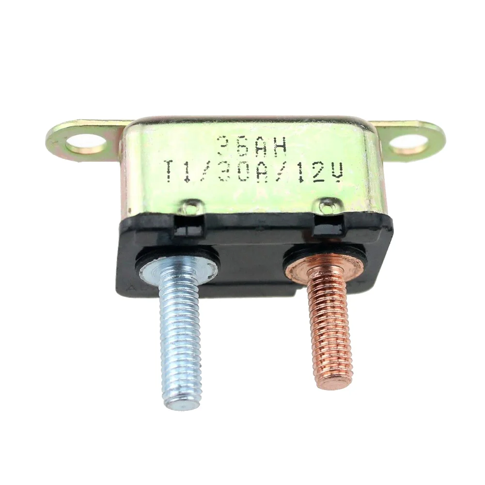 SAE J553 For Battery Chargers Trucks Buses RVs Circuit Breaker 1.248\\\"x0.693\\\"x0.8\\\" Inch 12V 30A/40A/50A Copper Stud Bolt
SAE J553 For Battery Chargers Trucks Buses RVs Circuit Breaker 1.248\\\"x0.693\\\"x0.8\\\" Inch 12V 30A/40A/50A Copper Stud Bolt