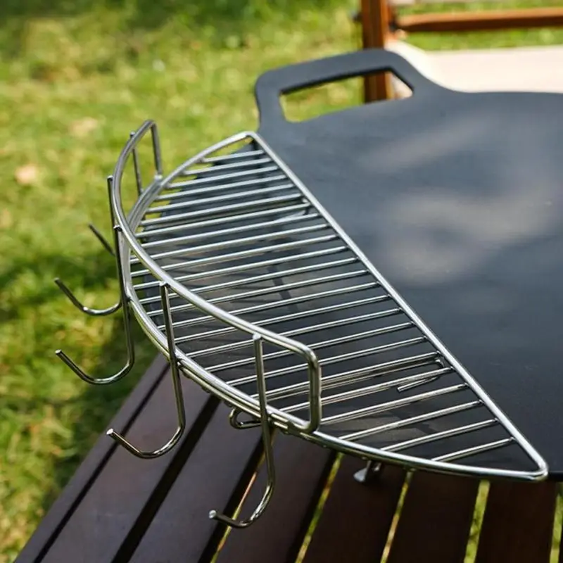 Drain Oil Filter Rack Stainless Steel Semicircle Barbecue Filter Mesh for Outdoor Camping Barbecue Grill Plate Rack BBQ Tool
Drain Oil Filter Rack Stainless Steel Semicircle Barbecue Filter Mesh for Outdoor Camping Barbecue Grill Plate Rack BBQ Tool