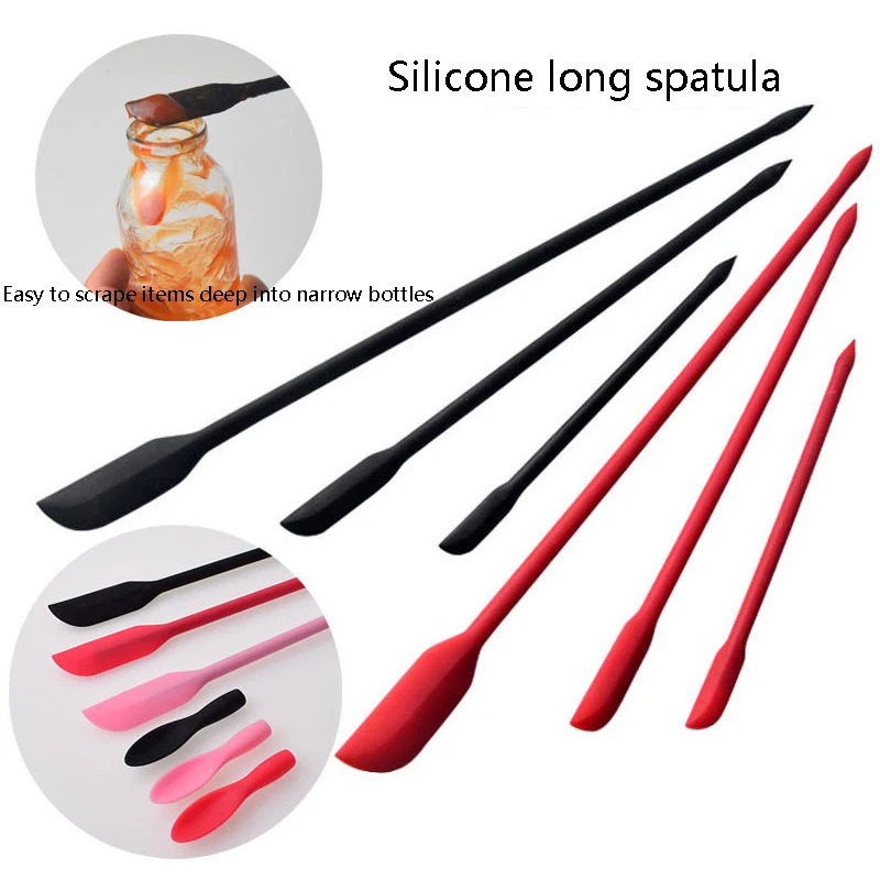 Mini Silicone Spatula Thin Jar Bottle Silicone Scraper Gadget Face Mask Brush Flexible Silicone Scraper Kitchen Utensils
Mini Silicone Spatula Thin Jar Bottle Silicone Scraper Gadget Face Mask Brush Flexible Silicone Scraper Kitchen Utensils
