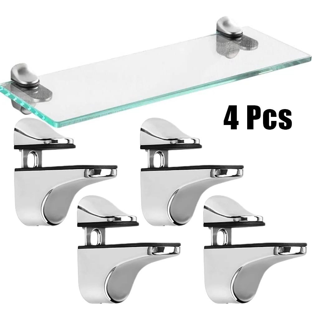 4pc Zinc Alloy Adjustable Shelf Clamp Glass Shelf Support Plate Holder Fish Mouth Glass Clamp Wood Shelf Bracket Fish Mouth
4pc Zinc Alloy Adjustable Shelf Clamp Glass Shelf Support Plate Holder Fish Mouth Glass Clamp Wood Shelf Bracket Fish Mouth