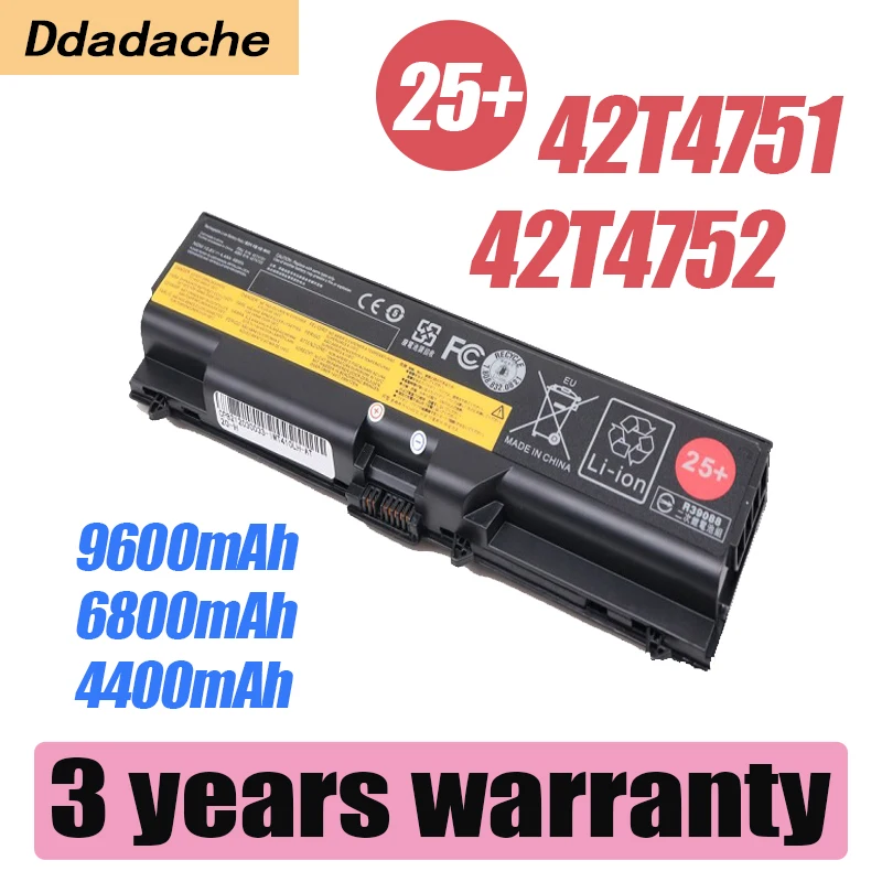 Bang New Laptop Battery for Lenovo ThinkPad L520 SL410 SL510 T410 42T4737 42T4753 42T4852 42T4911 42T4912 FRU 42T4755 42T4751
Bang New Laptop Battery for Lenovo ThinkPad L520 SL410 SL510 T410 42T4737 42T4753 42T4852 42T4911 42T4912 FRU 42T4755 42T4751