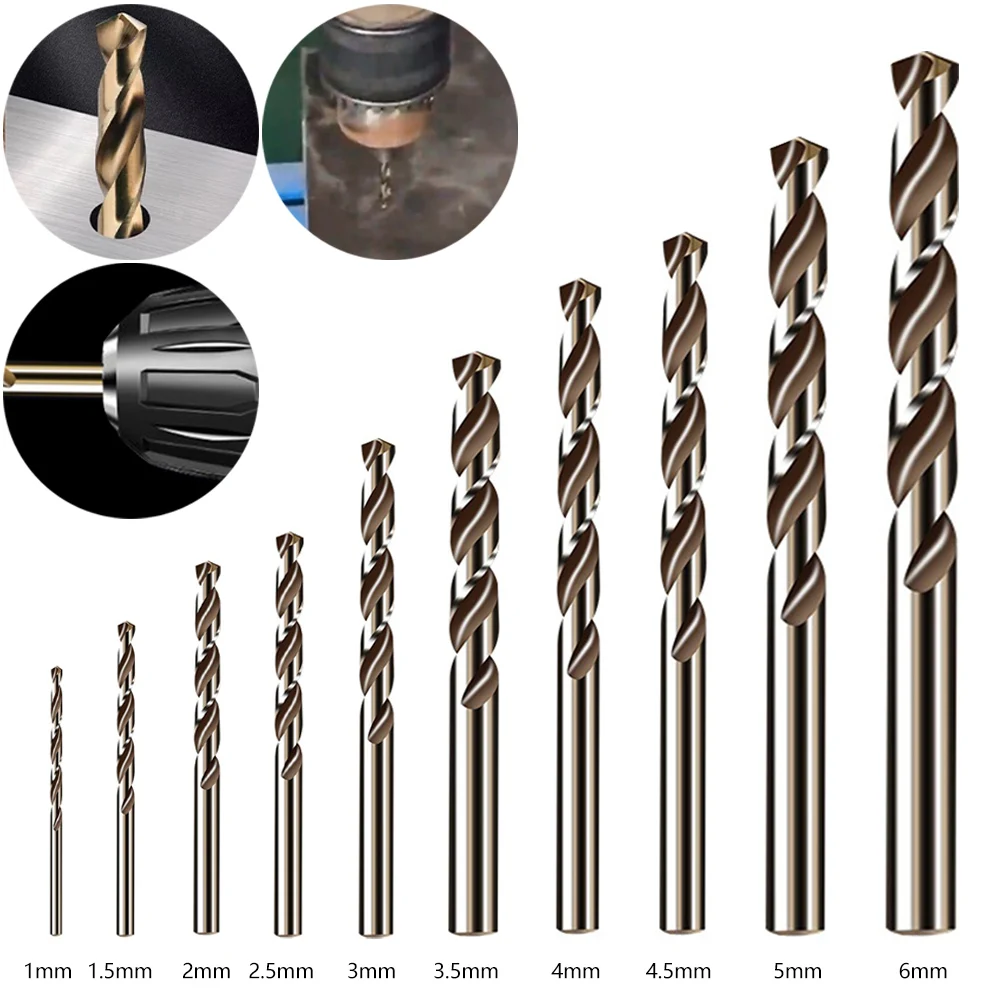 10pcs Drill Bit Drill Bit 135 Degree 4.5mm 5% Cobalt Auger Brand New Drill Bit Fried Dough Twists Bit Drill Bit
10pcs Drill Bit Drill Bit 135 Degree 4.5mm 5% Cobalt Auger Brand New Drill Bit Fried Dough Twists Bit Drill Bit