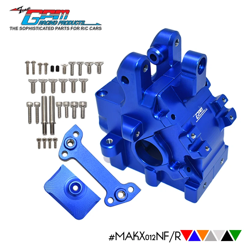 GPM Aluminium Front Gearbox Transmission Gear Case Set for 1/5 ARRMA KRATON 8S ARA110002T1 ARA110002T2
GPM Aluminium Front Gearbox Transmission Gear Case Set for 1/5 ARRMA KRATON 8S ARA110002T1 ARA110002T2