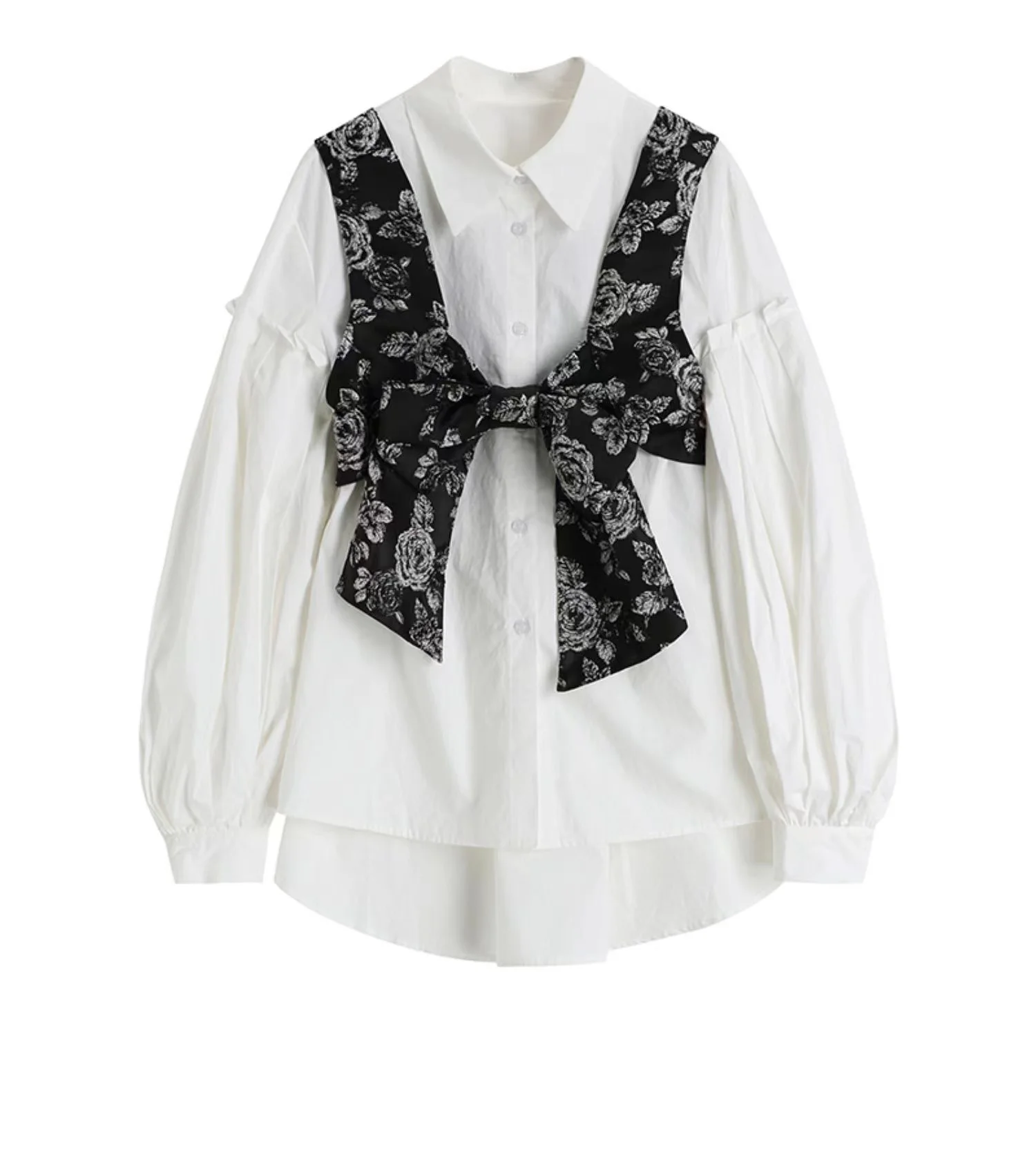 2022 Early Autumn Female Blouse Tops White Puff Sleeve French Vintage vest Women High Street Y2k
2022 Early Autumn Female Blouse Tops White Puff Sleeve French Vintage vest Women High Street Y2k
