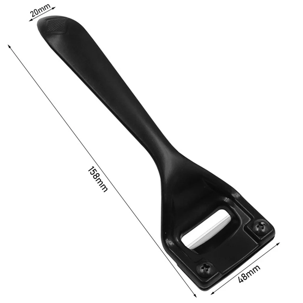 Leather Thinning Cutter 160mm Length Safety Beveler With 3 Blades Leather Skiver Edge Skiving Stainless Steel Leather Skiver
Leather Thinning Cutter 160mm Length Safety Beveler With 3 Blades Leather Skiver Edge Skiving Stainless Steel Leather Skiver