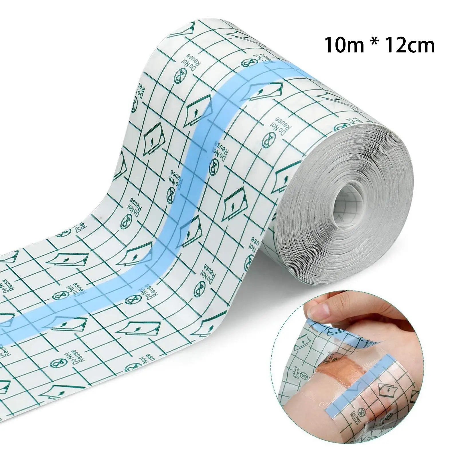 Transparent Clear Bandages Dressing Roll Adhesive Supply Wrap 10mx1.2cm Shower Dressing Film
Transparent Clear Bandages Dressing Roll Adhesive Supply Wrap 10mx1.2cm Shower Dressing Film