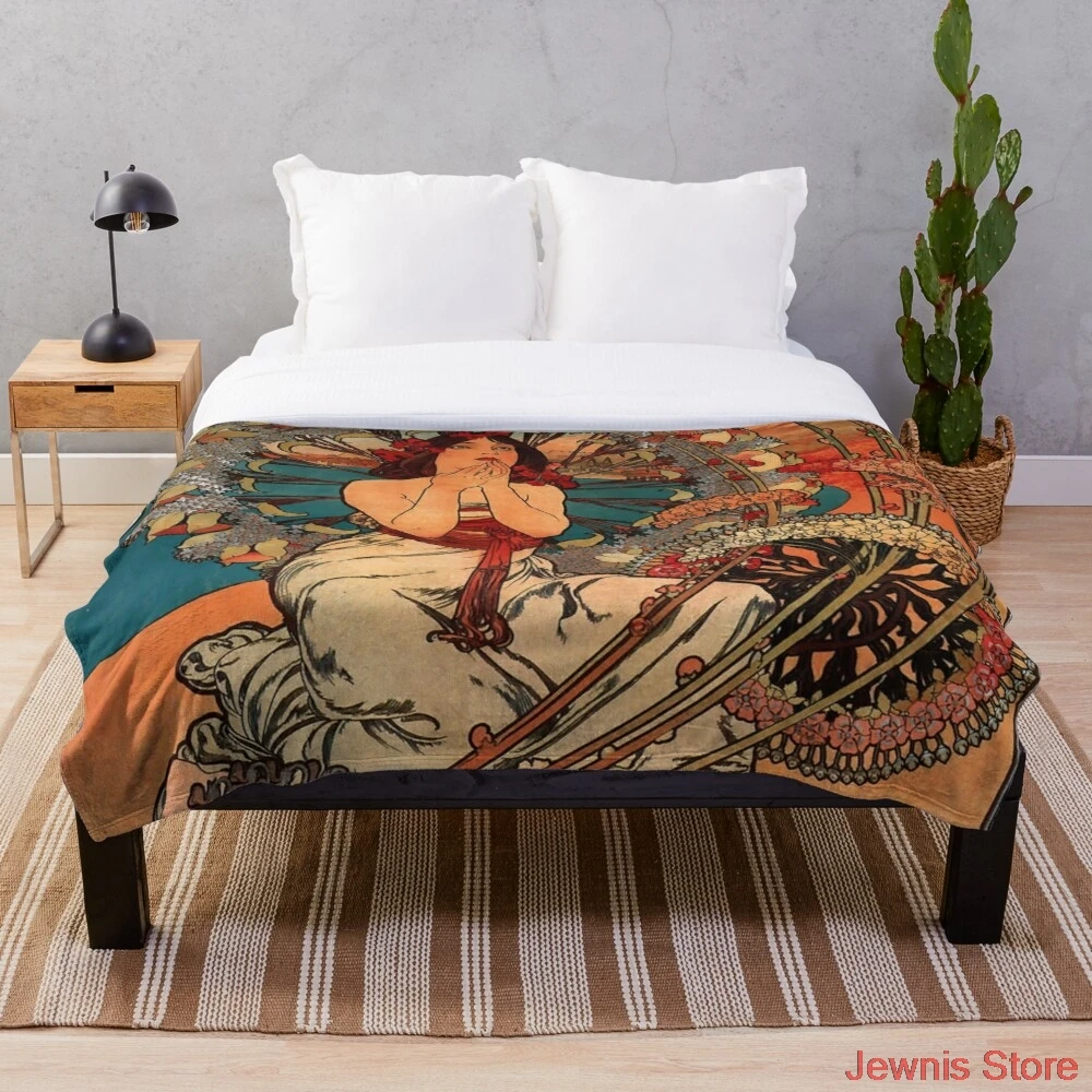 

Одеяло Монако Монте-Карло 1897 Alphonse разлитография печать по запросу декоративное шерпа одеяло для дивана кровати подарок