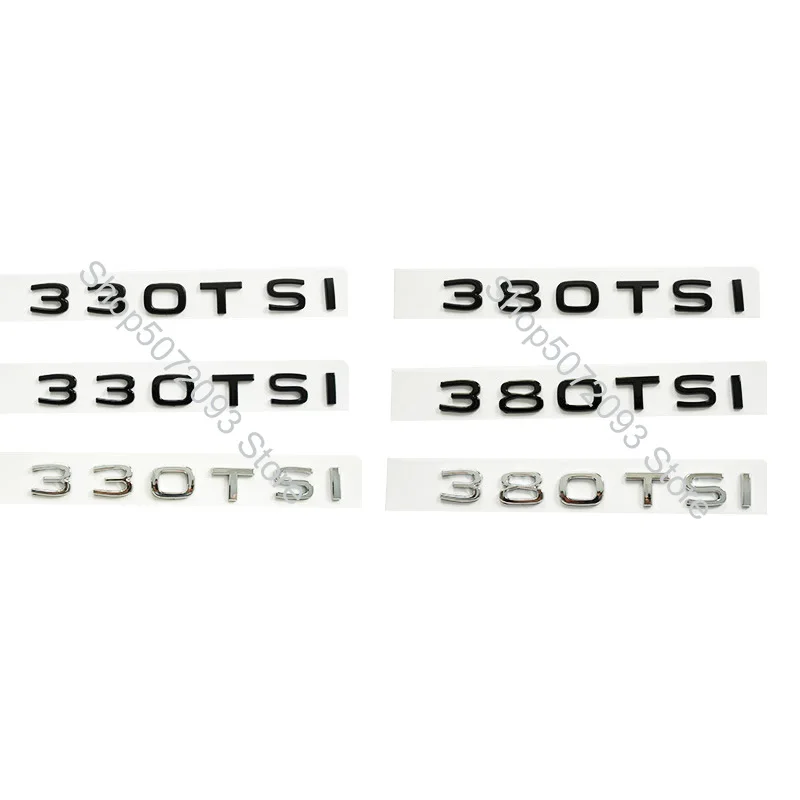 New ABS 330TSI 380TSI Emblem Badge Sticker Car Styling for VW volkswagen PASSAT POLO MAGOTAN TAYRONX
New ABS 330TSI 380TSI Emblem Badge Sticker Car Styling for VW volkswagen PASSAT POLO MAGOTAN TAYRONX