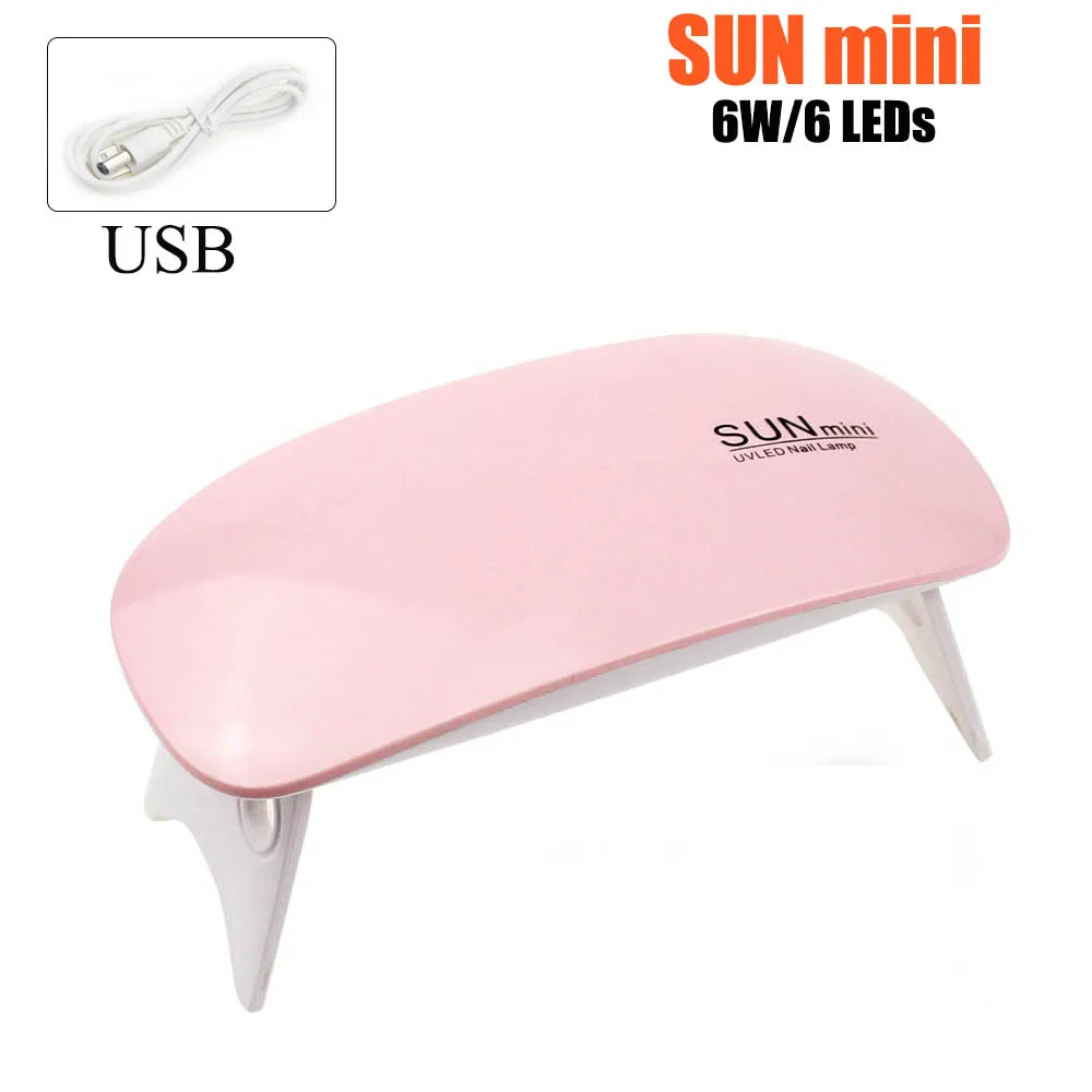 

Мини-лампа SUN УФ для сусветодиодный ногтей, 6 Вт, Сушилка для ногтей, Портативная Сушилка для ногтей для домашнего использования, Лаки на основе геля для маникюра/педикюра, аппарат для геля