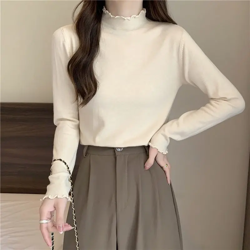 Женский трикотажный свитер, элегантный облегающий пуловер, теплый свитер для весны и осени и зимы, модель T149, 2023 
Женский трикотажный свитер, элегантный облегающий пуловер, теплый свитер для весны и осени и зимы, модель T149, 2023