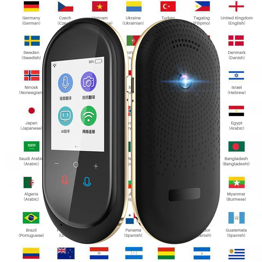 

Smart Voice Scan Translator Pen Two Way Translation Real Time LanguageTranslatable Device Business Travel Abroad Dictionary Pen