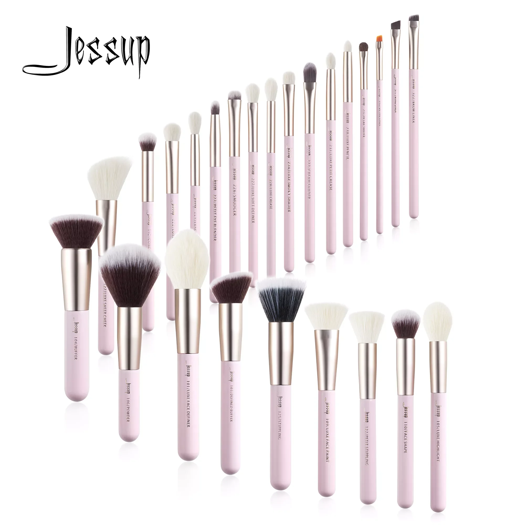 NEW2023 Professional Makeup Brushes Set 25pcs Powder Foundation Eyeshadow Concealer Blusher Brush Makeup Cosmetic Kits T290
NEW2023 Professional Makeup Brushes Set 25pcs Powder Foundation Eyeshadow Concealer Blusher Brush Makeup Cosmetic Kits T290