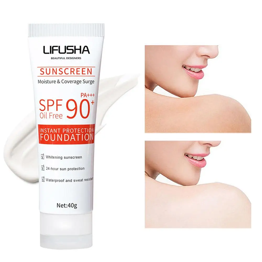 Disaar SPF 90 Facial Body Sunscreen Whitening Sun Cream Moisturizing Cream Oil-control Sunblock Anti-Aging Protective Skin P9D5
Disaar SPF 90 Facial Body Sunscreen Whitening Sun Cream Moisturizing Cream Oil-control Sunblock Anti-Aging Protective Skin P9D5