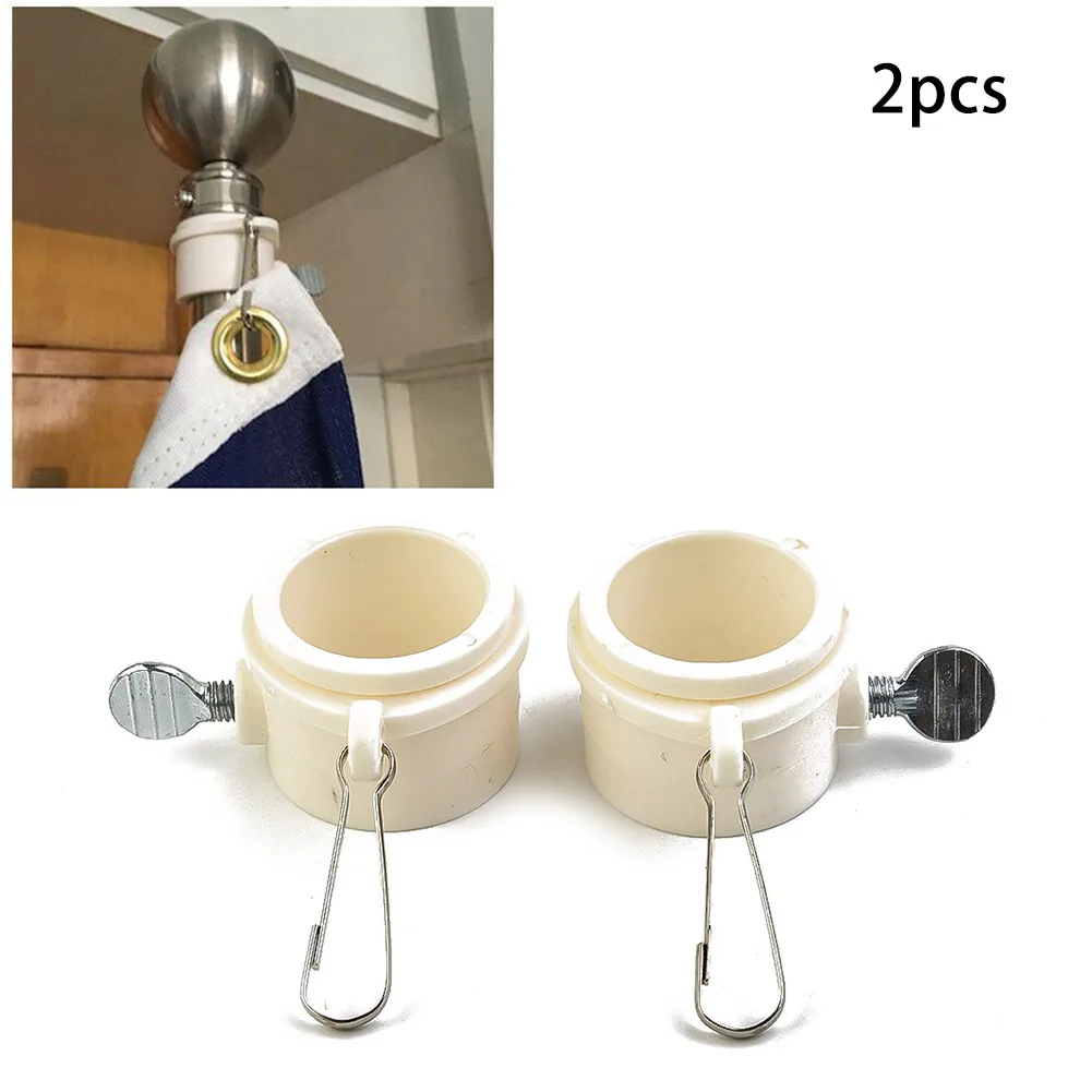 2PCS Flagpole Rotating Ring Swivel Clip Anti Wrap Grommet Mounting Ring Fit 1" Dia Flag Pole Mounting Rings
2PCS Flagpole Rotating Ring Swivel Clip Anti Wrap Grommet Mounting Ring Fit 1" Dia Flag Pole Mounting Rings