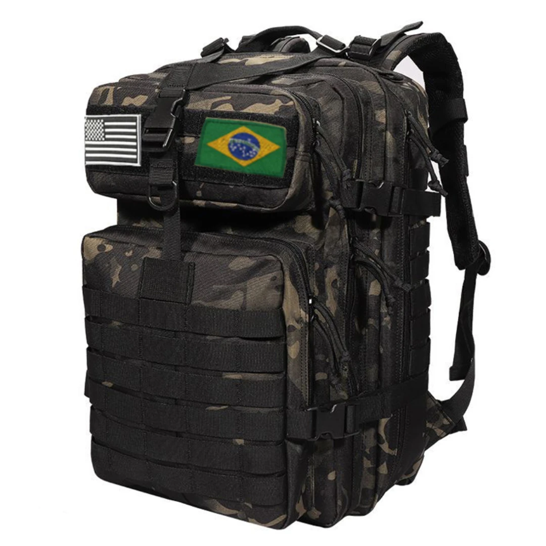 Фото Армейский военный тактический рюкзак 25 л/50 л большие походные рюкзаки Molle сумки