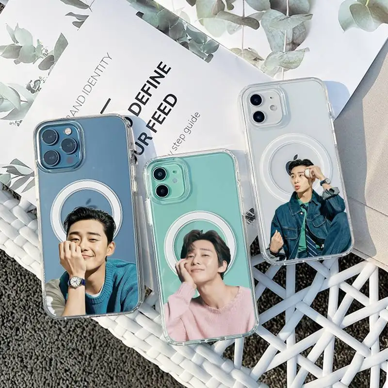 Park Seo Joon actor Phone Case Transparent Magsafe Magnetic Magnet For iPhone 13 12 11 Pro Max Mini Wireless Charging
Park Seo Joon actor Phone Case Transparent Magsafe Magnetic Magnet For iPhone 13 12 11 Pro Max Mini Wireless Charging