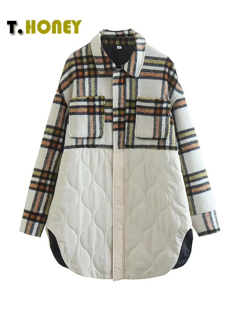 TELLHONEY Women Fashion Contrast Color Lapel Collar Front Zipper With Pockets Parkas Female Casual Long Sleeves Loose Outerwear
TELLHONEY Women Fashion Contrast Color Lapel Collar Front Zipper With Pockets Parkas Female Casual Long Sleeves Loose Outerwear