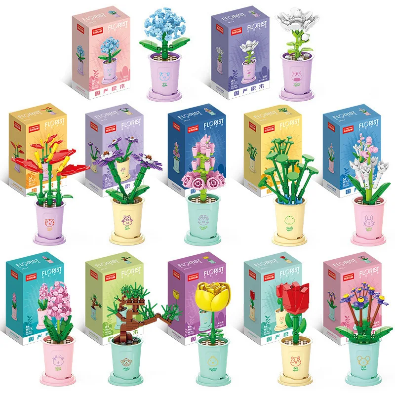 Children's Puzzle Small Particle Patchwork Wood Flower Simulation Rose Compatible Building Block Model Toy Children's Gift
Children's Puzzle Small Particle Patchwork Wood Flower Simulation Rose Compatible Building Block Model Toy Children's Gift