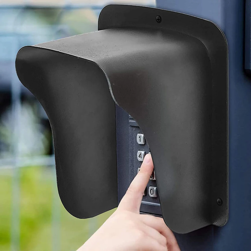 1pcs Weatherproof Doorbell Rain Cover U-shaped Rolled Plates Shield Outdoor Sunshade Waterproof Doorbell Cover For Door
1pcs Weatherproof Doorbell Rain Cover U-shaped Rolled Plates Shield Outdoor Sunshade Waterproof Doorbell Cover For Door