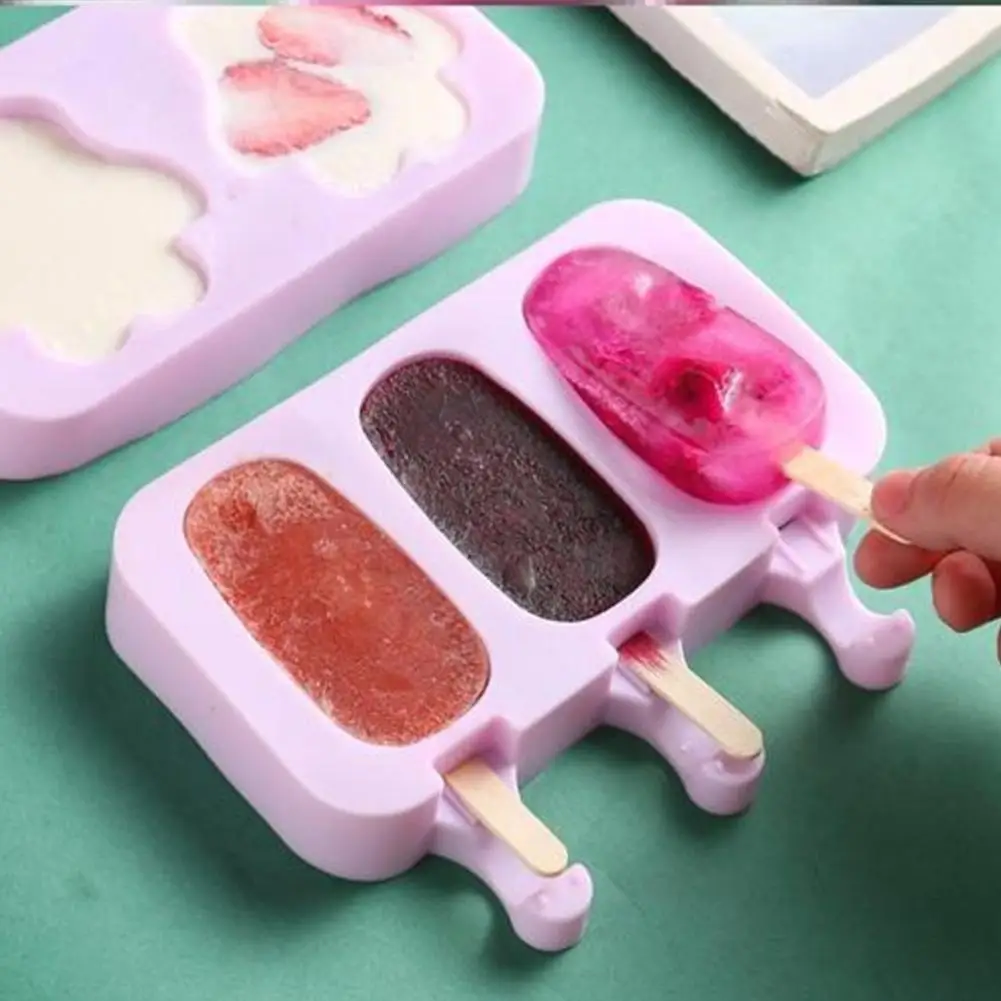 New Silicone Ice Cream Mold Reusable Popsicle Molds Maker Ice Diy Shape Popsicle Cartoon Mould Homemade Barrel Cream Mould K4j7
New Silicone Ice Cream Mold Reusable Popsicle Molds Maker Ice Diy Shape Popsicle Cartoon Mould Homemade Barrel Cream Mould K4j7