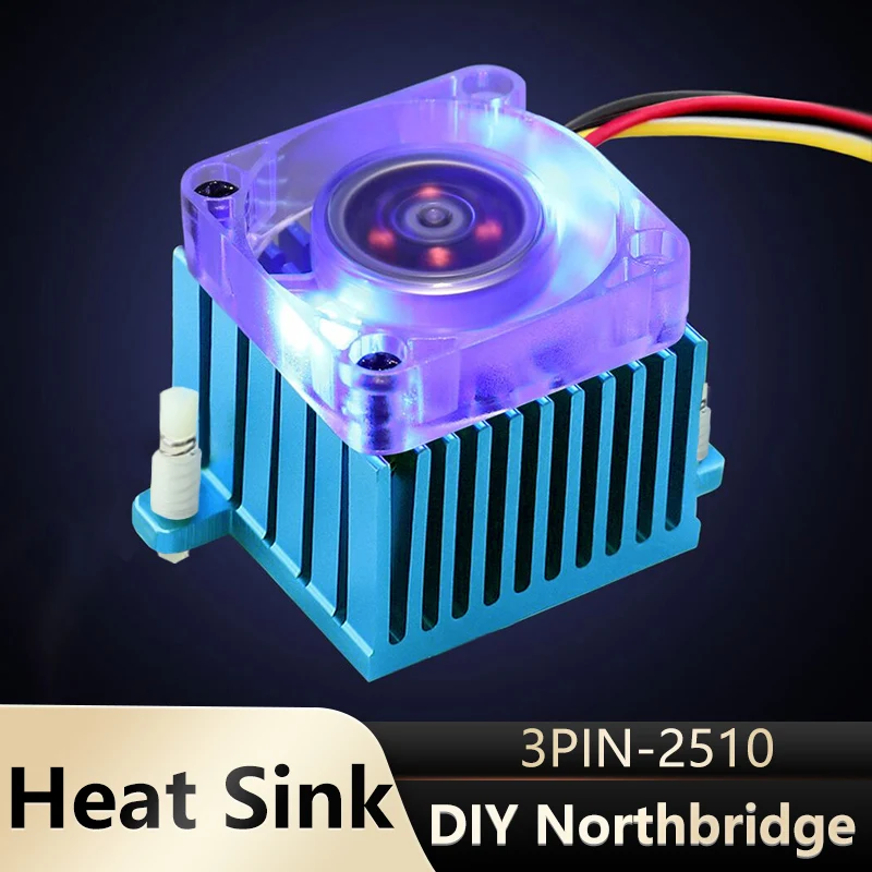 1pcs Aluminum 41x39x36mm Northgde Heatsink DIY 40mm Fan Motherboard Radiator For PC Computer Case South North Bridge Chipset
1pcs Aluminum 41x39x36mm Northgde Heatsink DIY 40mm Fan Motherboard Radiator For PC Computer Case South North Bridge Chipset