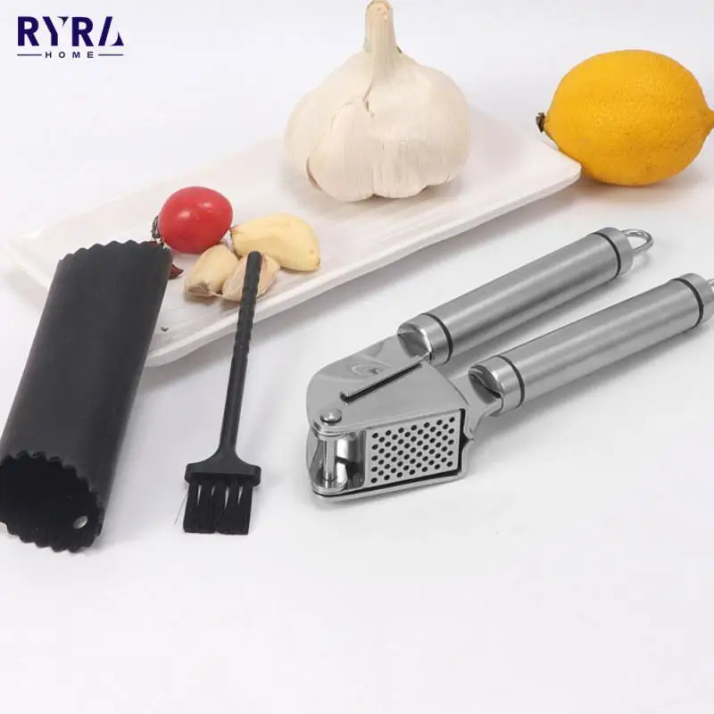 Garlic Press Crusher Mincer Kitchen Creative Garlic Press Stainless Steel Garlic Smasher Squeezer Manual Press Tool Dropshipping
Garlic Press Crusher Mincer Kitchen Creative Garlic Press Stainless Steel Garlic Smasher Squeezer Manual Press Tool Dropshipping