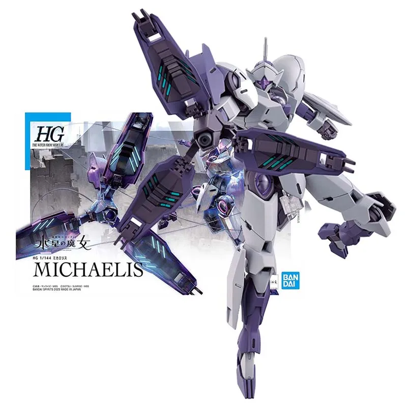 Bandai Figure Gundam Model Kit Anime Figures HG Witch From Mercury Michaelis Mobile Suit Gunpla Action Figure Toys For Boys 
Bandai Figure Gundam Model Kit Anime Figures HG Witch From Mercury Michaelis Mobile Suit Gunpla Action Figure Toys For Boys