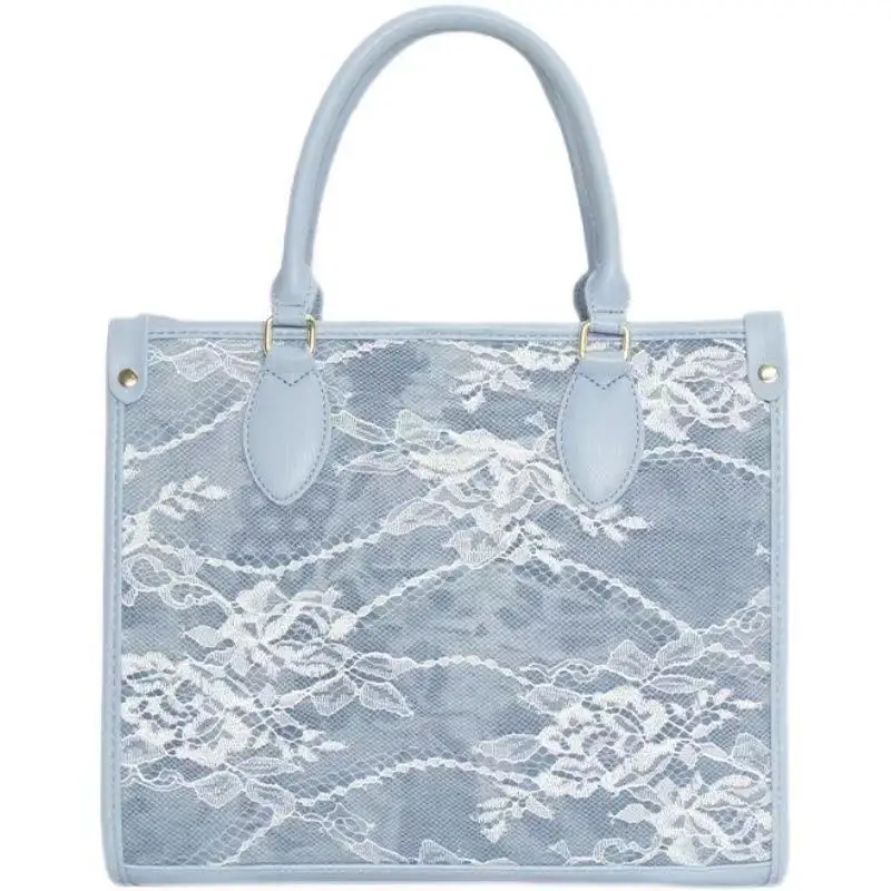 Маленькая женская сумка-тоут, Милая Кружевная портативная сумочка на плечо, вместительная сумка для подмышек, 2022
Маленькая женская сумка-тоут, Милая Кружевная портативная сумочка на плечо, вместительная сумка для подмышек, 2022