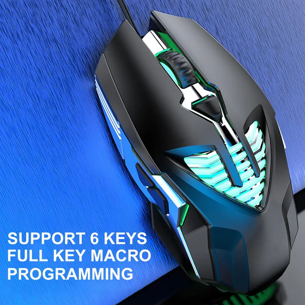 Q1 Wired Mouse Sensitive Shock-proof Cool RGB Light 3600DPI USB E-sports Mechanical Mouse for Playing Games
Q1 Wired Mouse Sensitive Shock-proof Cool RGB Light 3600DPI USB E-sports Mechanical Mouse for Playing Games